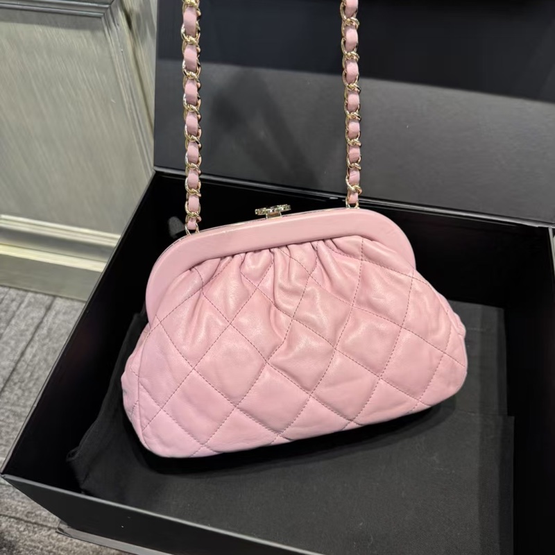 全新閒置 Chanel 24A高級手工坊系晚宴包-8