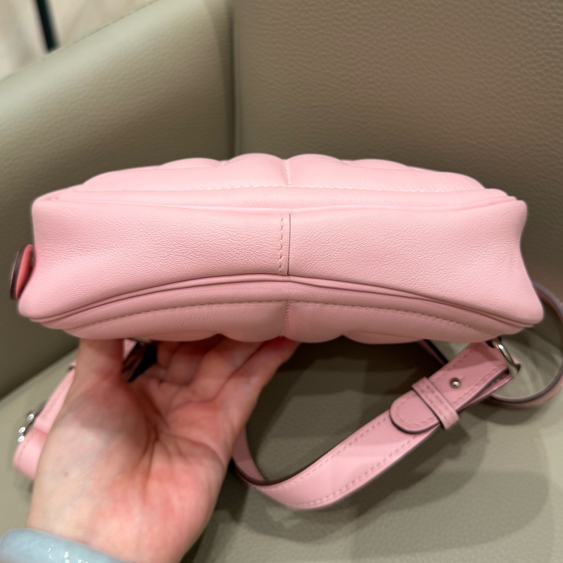 🌈Hermes💗In the loop豬鼻子腰包💗3Q櫻花粉銀扣💗99.8新閑置🌈接近未使用品🌟Swift 皮🌟beltbag🌟豬鼻子🌟-6