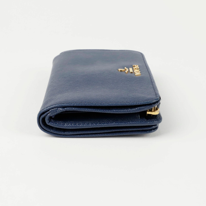 PRADA 1ML225 金屬Logo錢包-6