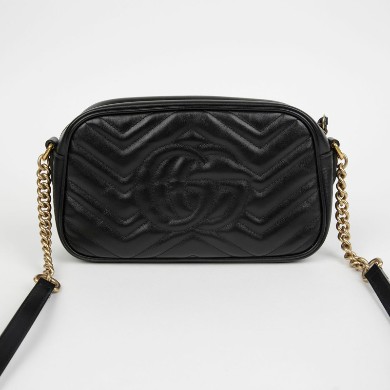 GUCCI GG Marmont 小號肩斜背包 447632-3