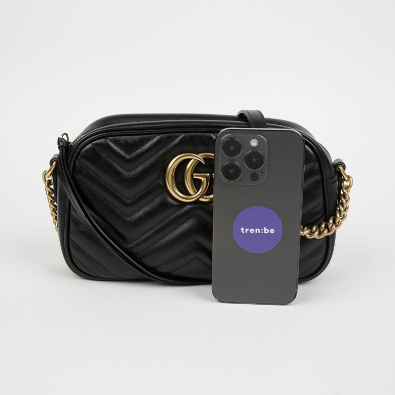 GUCCI GG Marmont 小號肩斜背包 447632-6