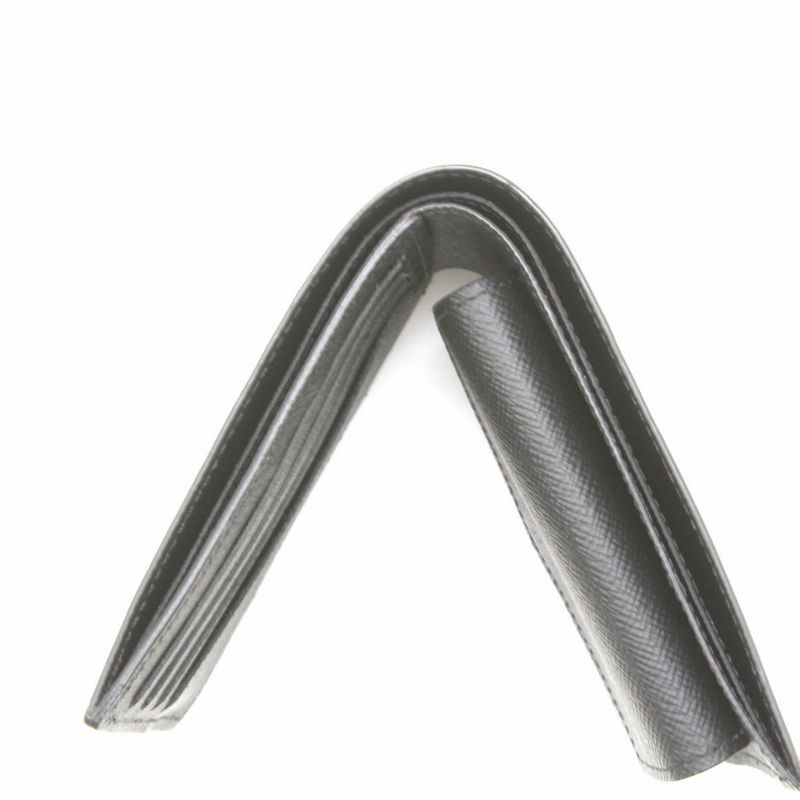 Louis Vuitton 路易威登 M62289 水波紋短夾-黑色-4