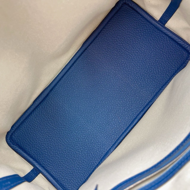 🌈Hermes💙Garden Party 36💙S4深邃藍銀扣💙99新🌈negonda皮🌟-2
