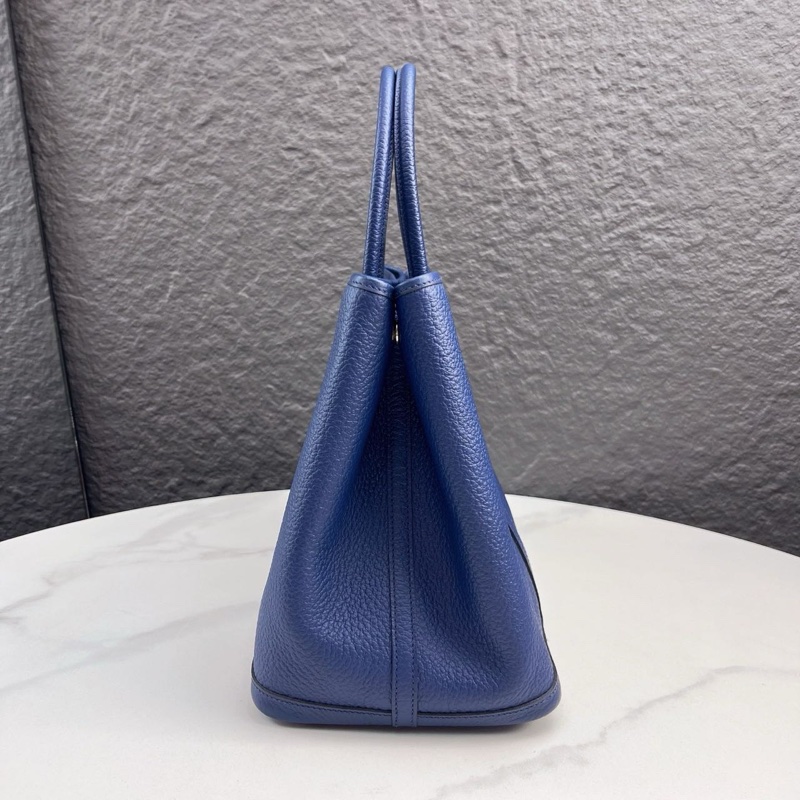 🌈Hermes💙Garden Party 36💙S4深邃藍銀扣💙99新🌈negonda皮🌟-4