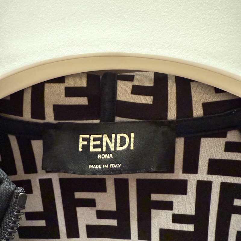 可議價冬天限定✨FENDI男款黑色連帽外套-0