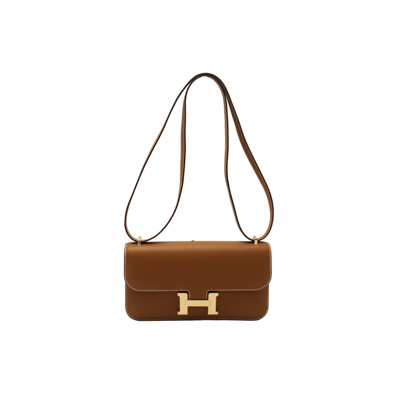 NEW Hermes Gold Epsom Constance Elan Bag Brand-0