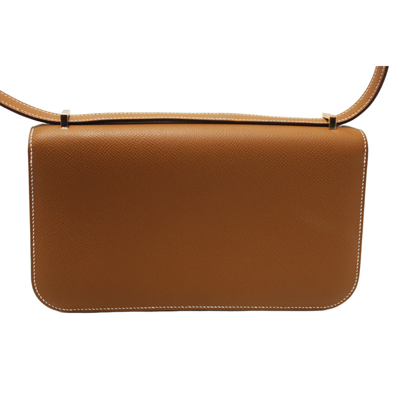 NEW Hermes Gold Epsom Constance Elan Bag Brand-3