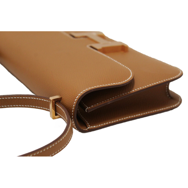 NEW Hermes Gold Epsom Constance Elan Bag Brand-9