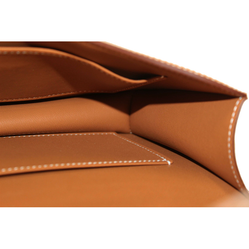 NEW Hermes Gold Epsom Constance Elan Bag Brand-19