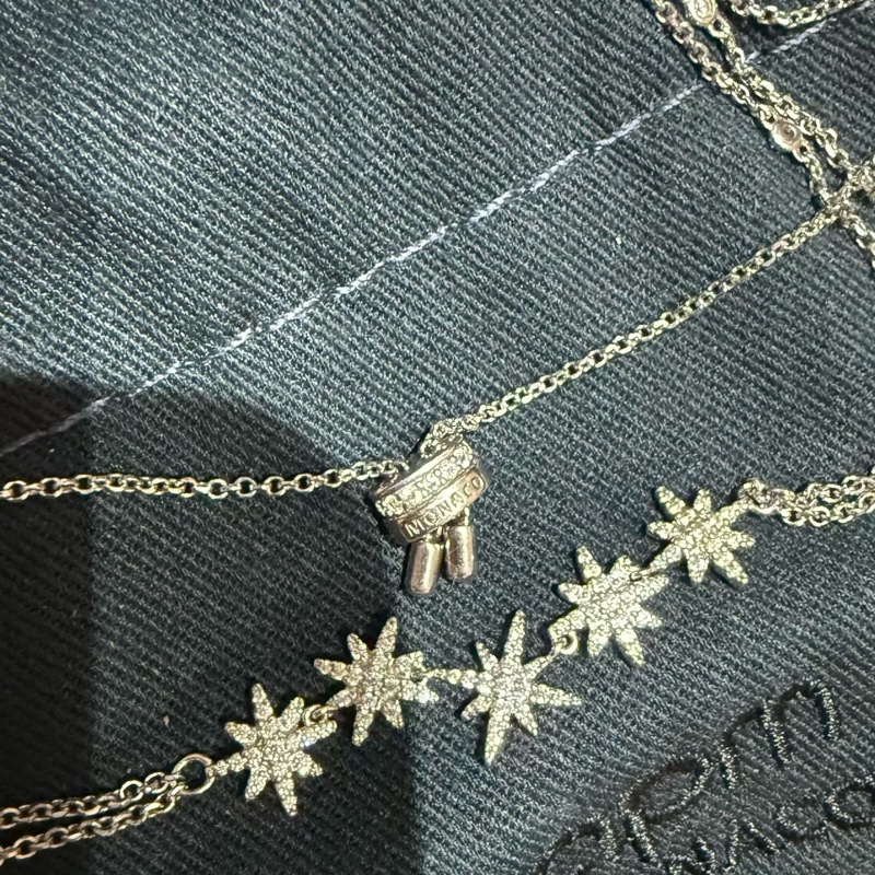 apm流星雙層可調節項鏈-2