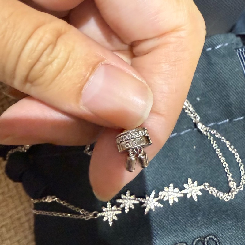 apm流星雙層可調節項鏈-4