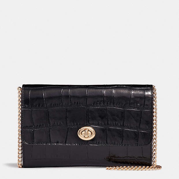 ✔️COACH Marlow Turnlock Chain Crossbody 鏈條包-0