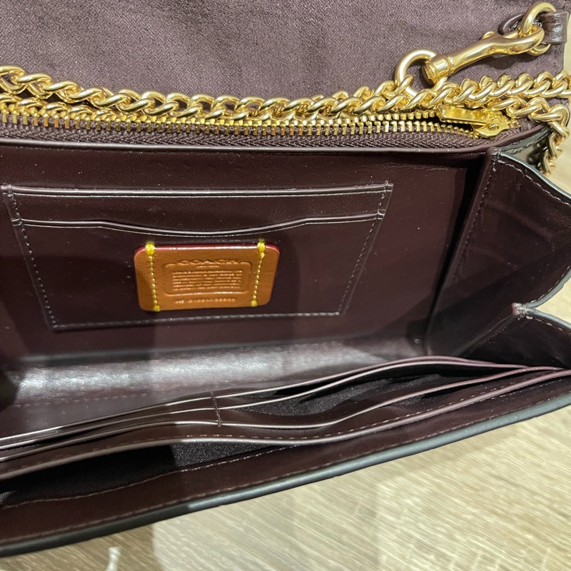✔️COACH Marlow Turnlock Chain Crossbody 鏈條包-7
