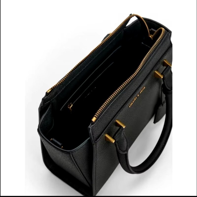 CHARLES & KEITH Harper 經典手提包 肩背包 （二手少用）-3