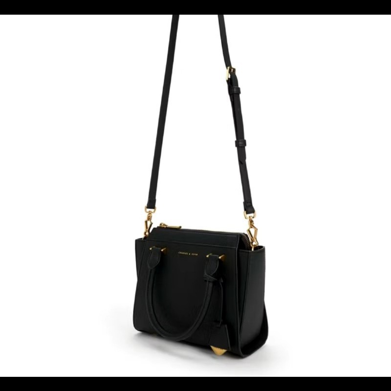 CHARLES & KEITH Harper 經典手提包 肩背包 （二手少用）-4