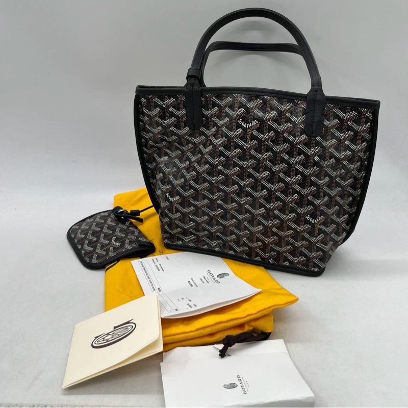 goyard mini tote 非常新～～無傷痕！-0