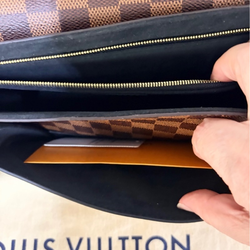 Louis Vuitton 棋盤格 肩/斜背包 99新 25x18x9 cm-4