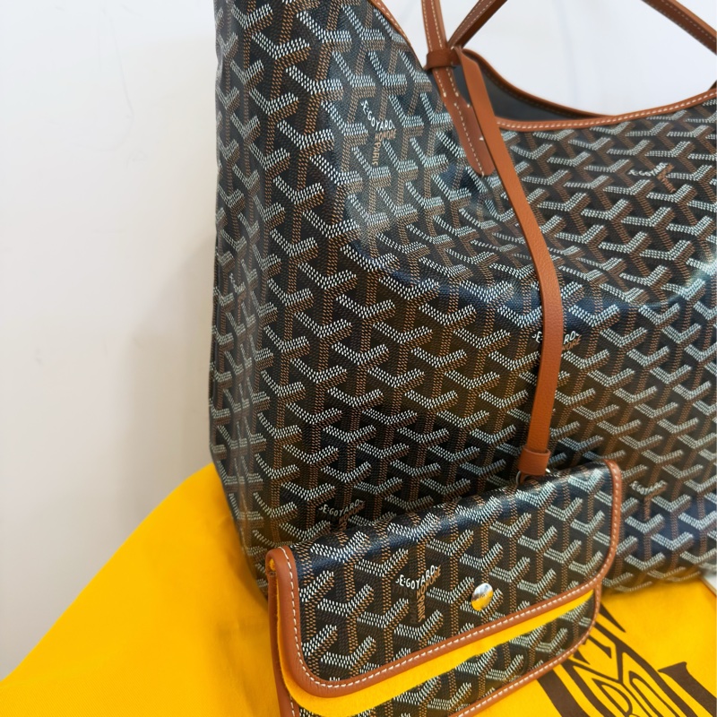 全新GOYARD焦糖色大款購物袋Tote Bag GM-1
