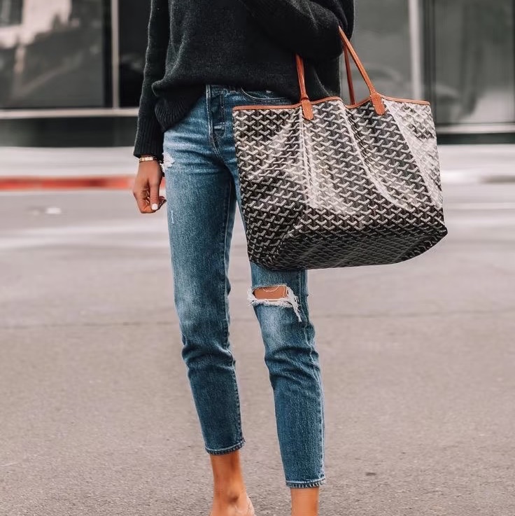 全新GOYARD焦糖色大款購物袋Tote Bag GM-12