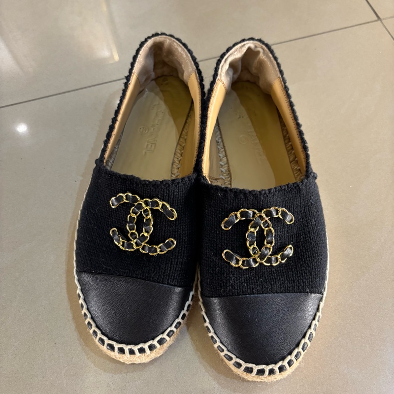 Chanel漁夫鞋36號鉛筆鞋-1