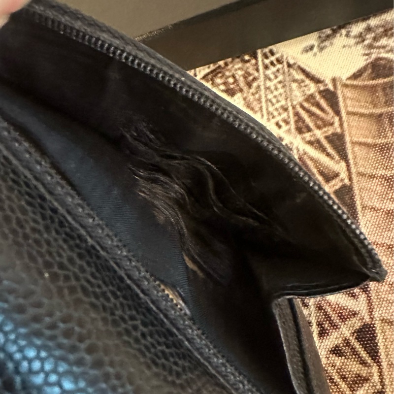 (MYMluxurybag) Chanel 14.5cm中夾 全牛皮 荔枝皮 錢包-28