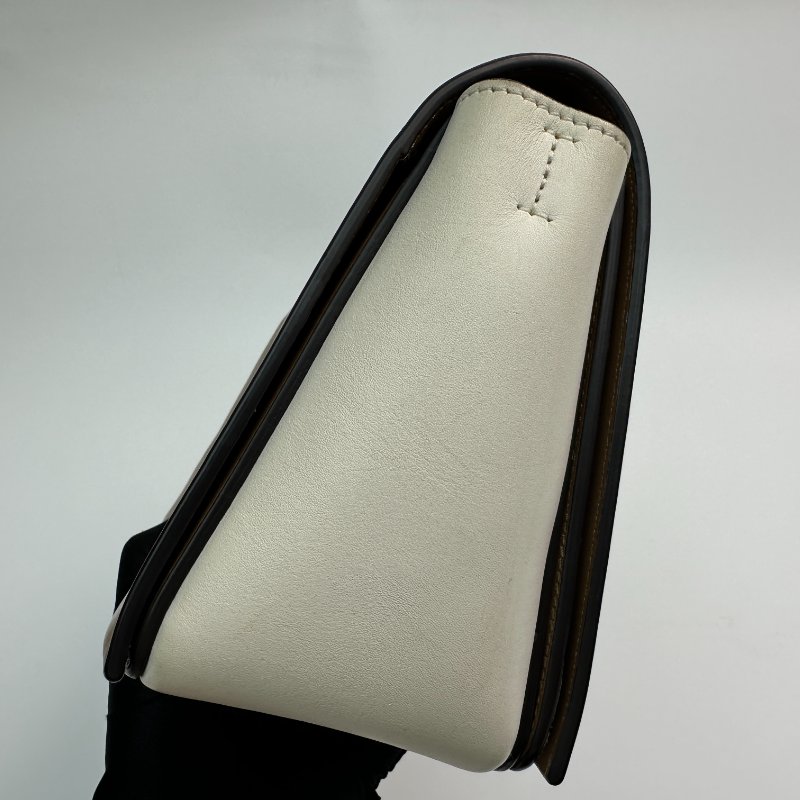 CELINE Frame 雙色拼接光滑小牛皮單肩/斜挎包,中號,女士-3