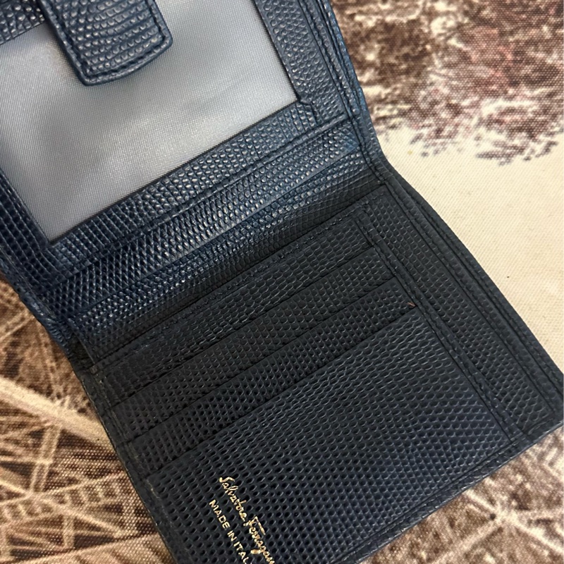 (MYMluxurybag) Salvatore Ferragamo 中古 皮革,錢夾-10