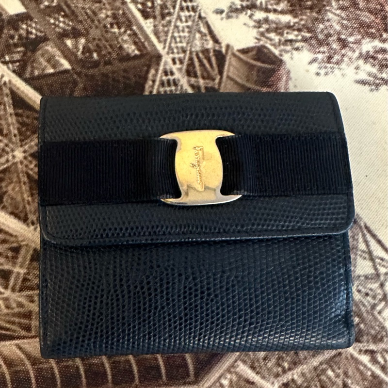 (MYMluxurybag) Salvatore Ferragamo 中古 皮革,錢夾-15