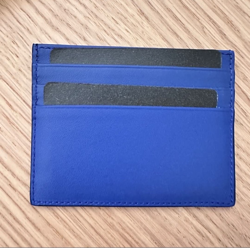 Fendi藍黑撞色造型款卡夾-2