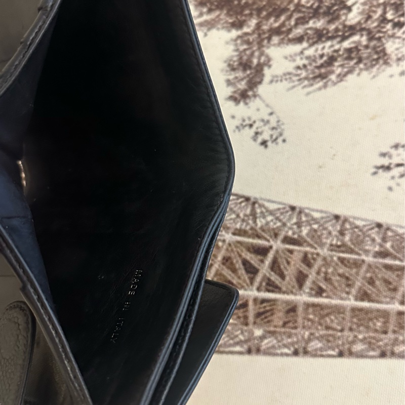 (MYMluxurybag) Chanel 11.5cm 短夾 全皮 錢包 荔枝皮-13