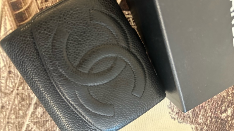 (MYMluxurybag) Chanel 11.5cm 短夾 全皮 錢包 荔枝皮-24