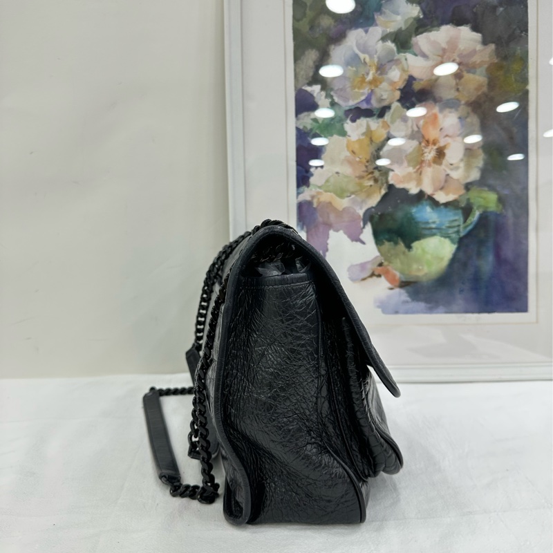 YSL 聖羅蘭 NIKI 單肩斜背包,19年,中號,黑色 2020年購證-3