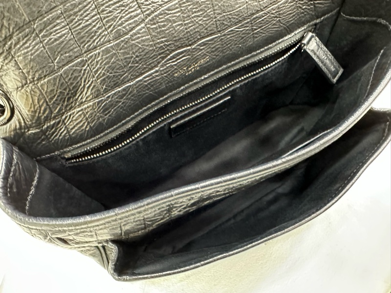 YSL 聖羅蘭 NIKI 單肩斜背包,19年,中號,黑色 2020年購證-6