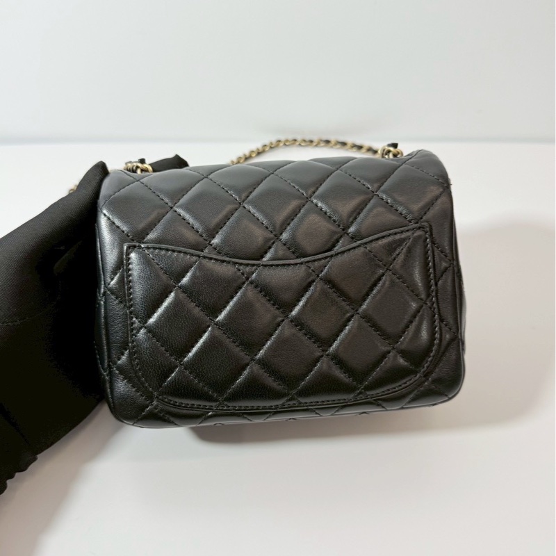 Chanel 金球方胖 黑金 晶片款-2