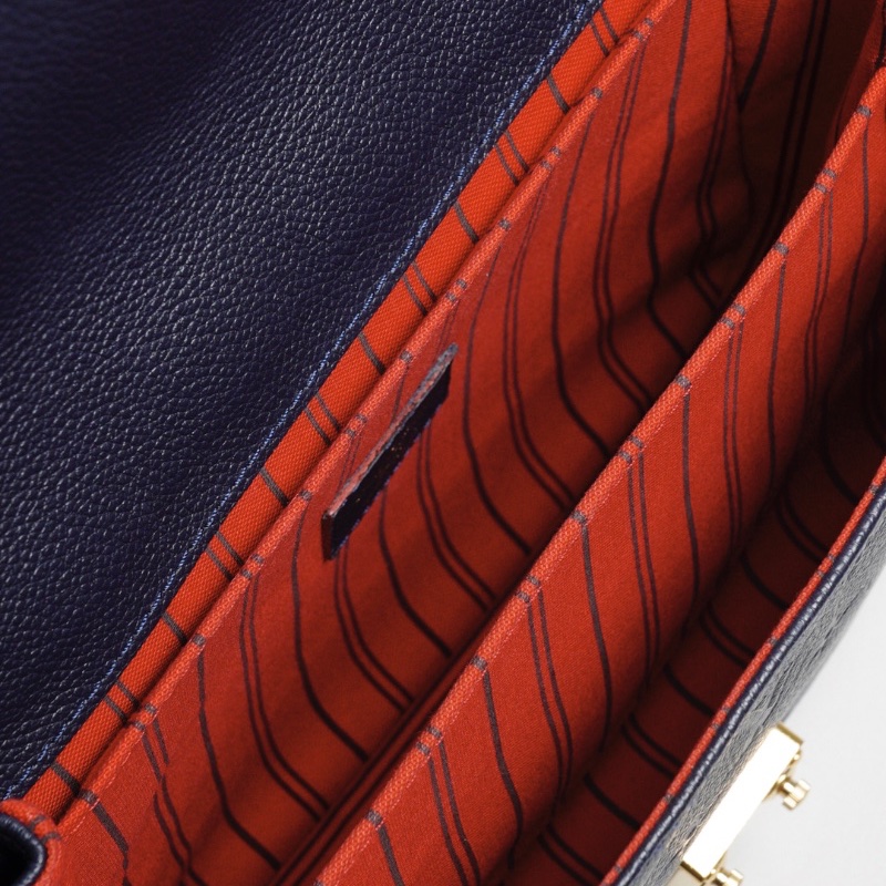 Louis Vuitton  Monogram Empreinte Pochette Metis 海軍藍-9