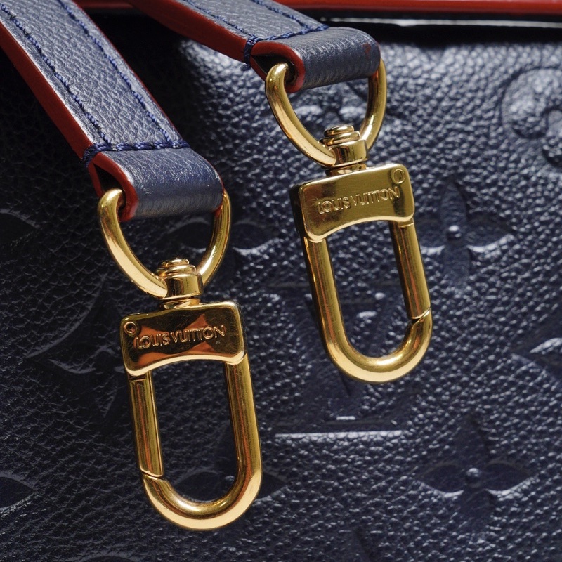 Louis Vuitton  Monogram Empreinte Pochette Metis 海軍藍-11