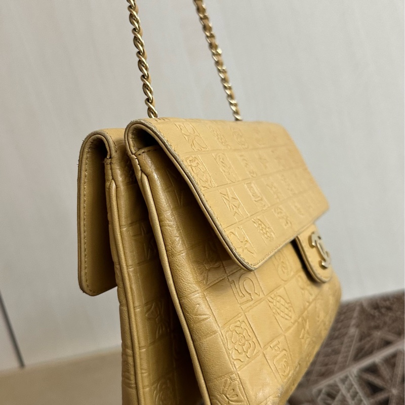 (MYMluxurybag) Chanel 24cm 全皮袋 肩背袋 手提袋 古董袋-3