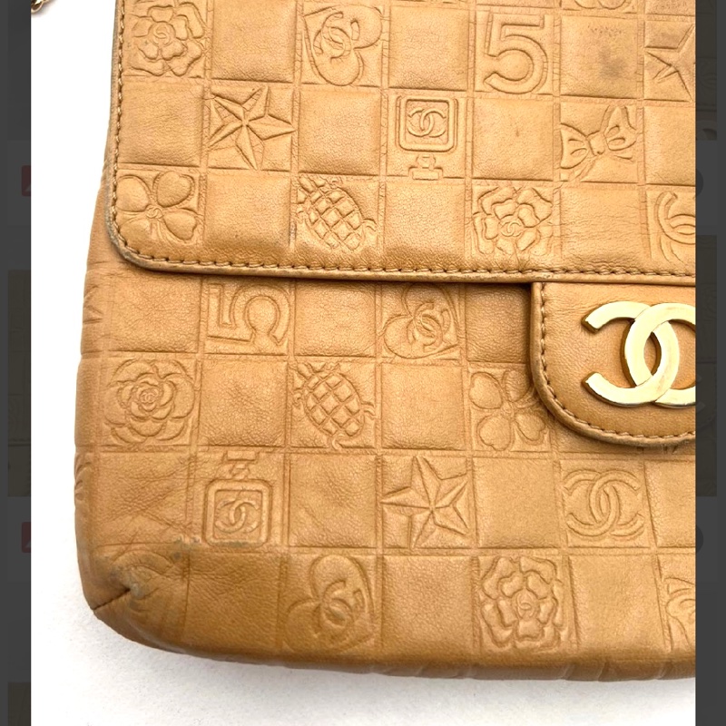 (MYMluxurybag) Chanel 24cm 全皮袋 肩背袋 手提袋 古董袋-30
