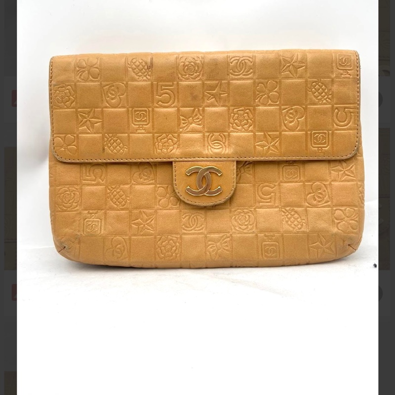 (MYMluxurybag) Chanel 24cm 全皮袋 肩背袋 手提袋 古董袋-31