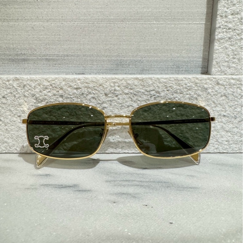 Celine水鑽Logo太陽眼鏡-0