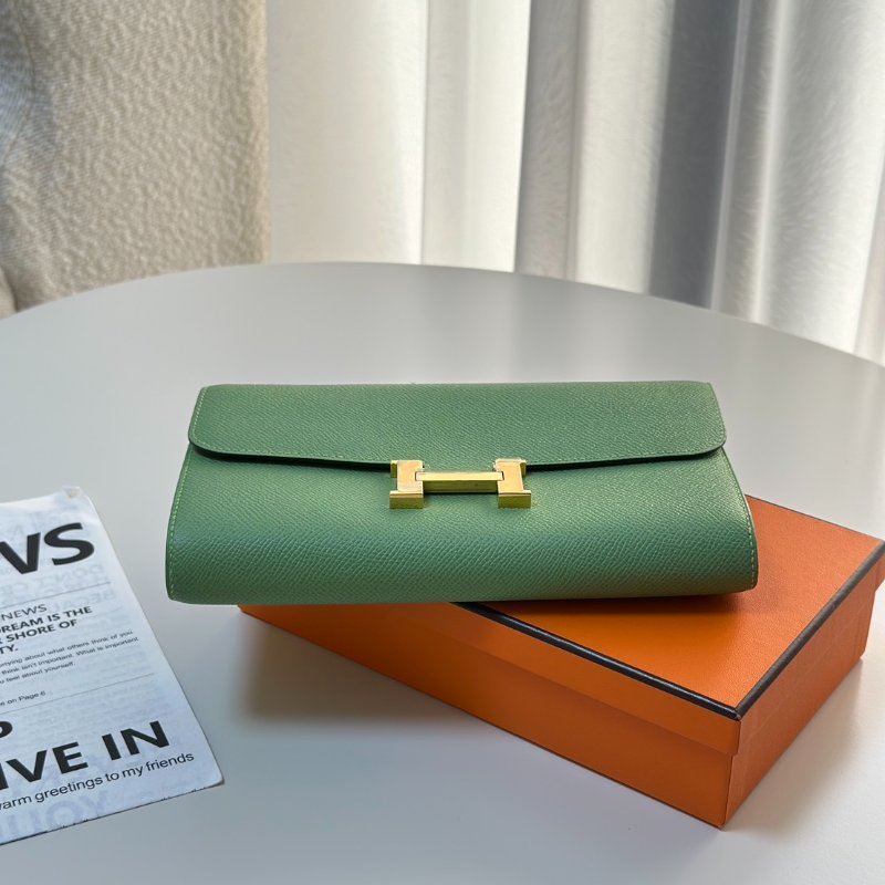 HERMES Constance to go - 牛油果綠金 Z-4