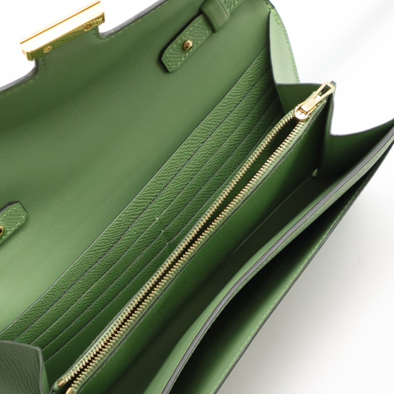 HERMES Constance to go - 牛油果綠金 Z-3