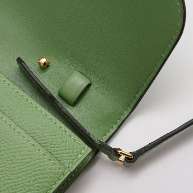 HERMES Constance to go - 牛油果綠金 Z-4