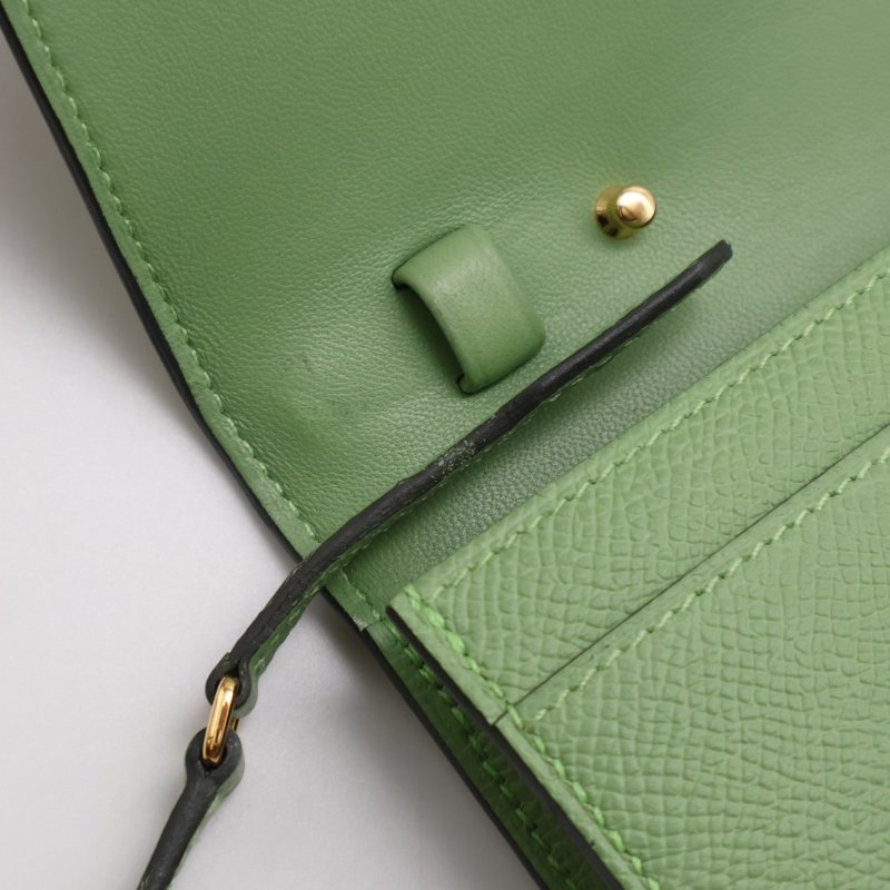 HERMES Constance to go - 牛油果綠金 Z-5