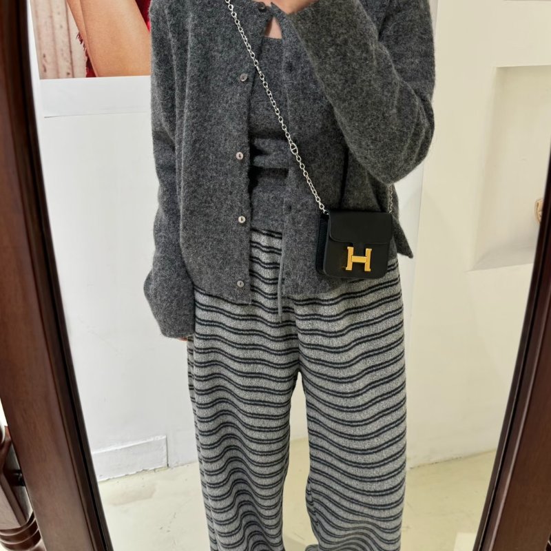 HERMES Constance slim - 黑金 Z-1