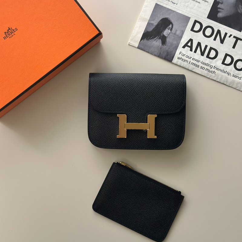 HERMES Constance slim - 黑金 Z-2