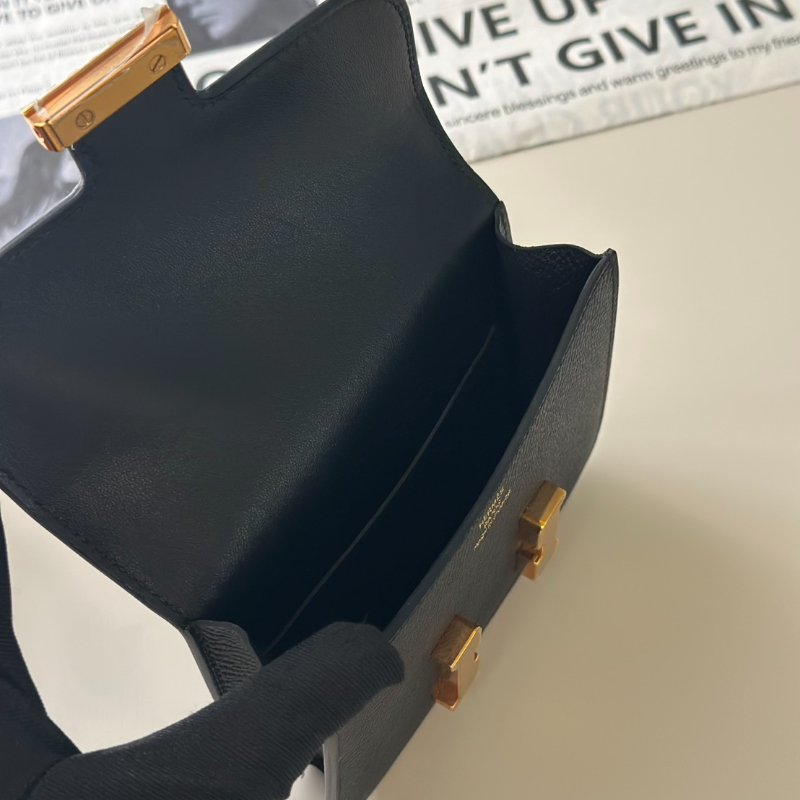 HERMES Constance slim - 黑金 Z-5