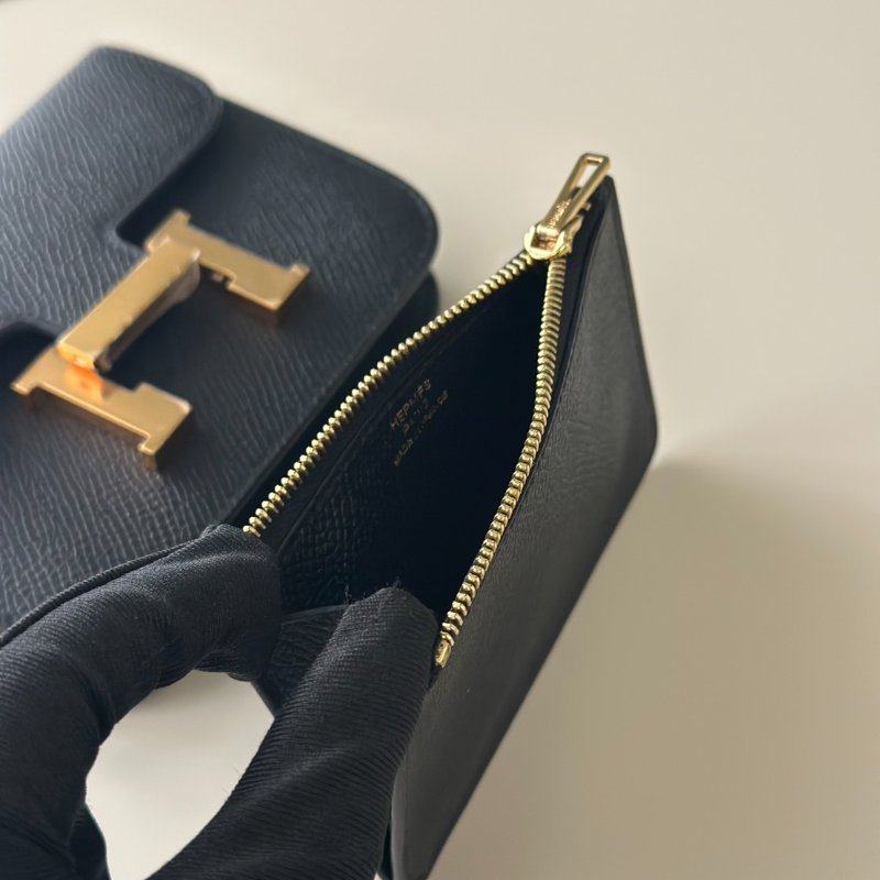 HERMES Constance slim - 黑金 Z-6