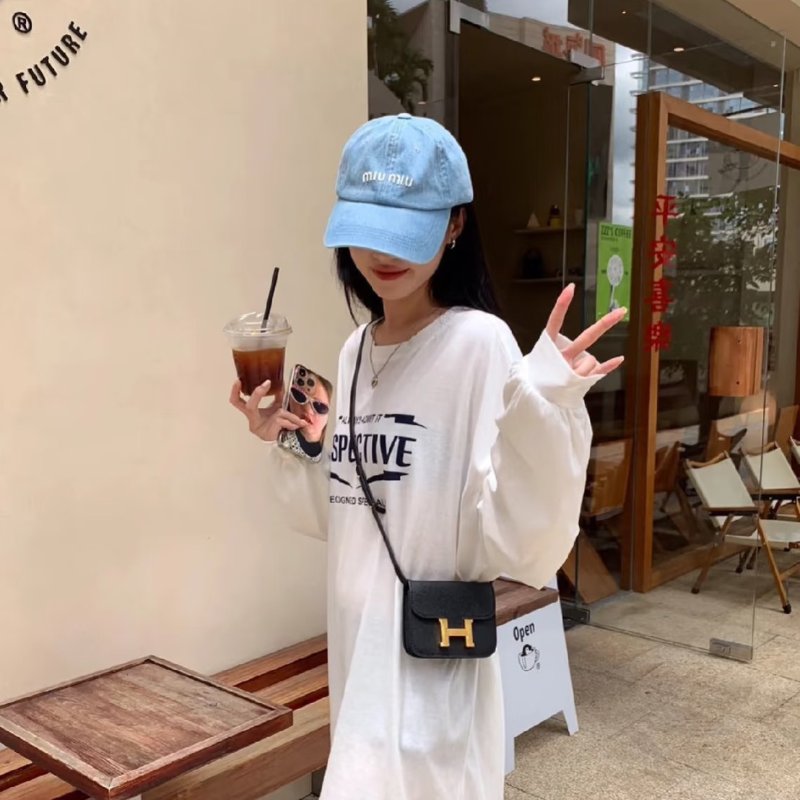 HERMES Constance slim - 黑金 Z-9