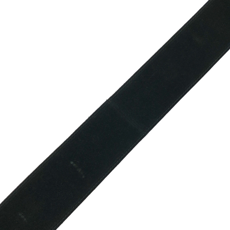 ETRO 男士黑色麂皮皮帶（二手）-4